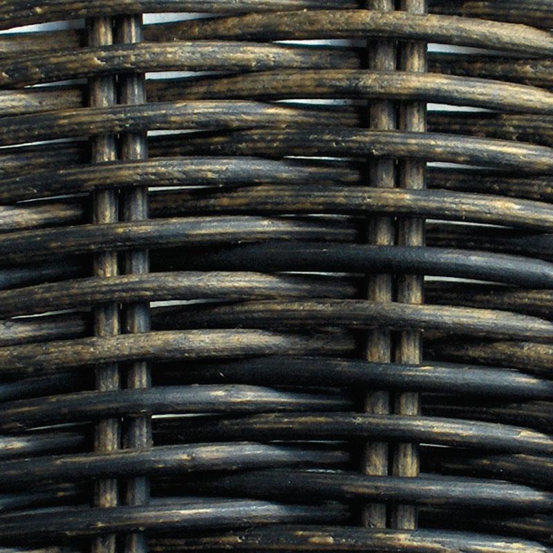 Plateau Lorraine avec base en teck 62x42