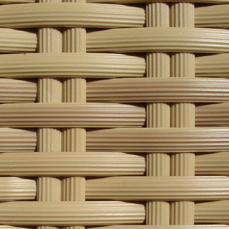 Hybridtruhe regenabweisend 137x78x90 cm Geflechttruhe mit Aluminium-Innenbox und Teaktop