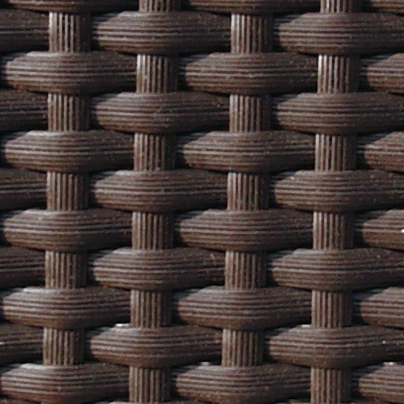 Hybridtruhe regenabweisend 137x78x90 cm Geflechttruhe mit Aluminium-Innenbox und Teaktop