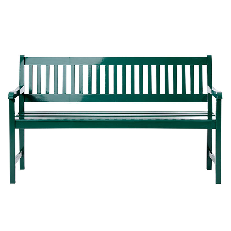 Brighton Gartenbank 150 cm - Zertifiziertes Mahagonyholz glanzgrün lackiert