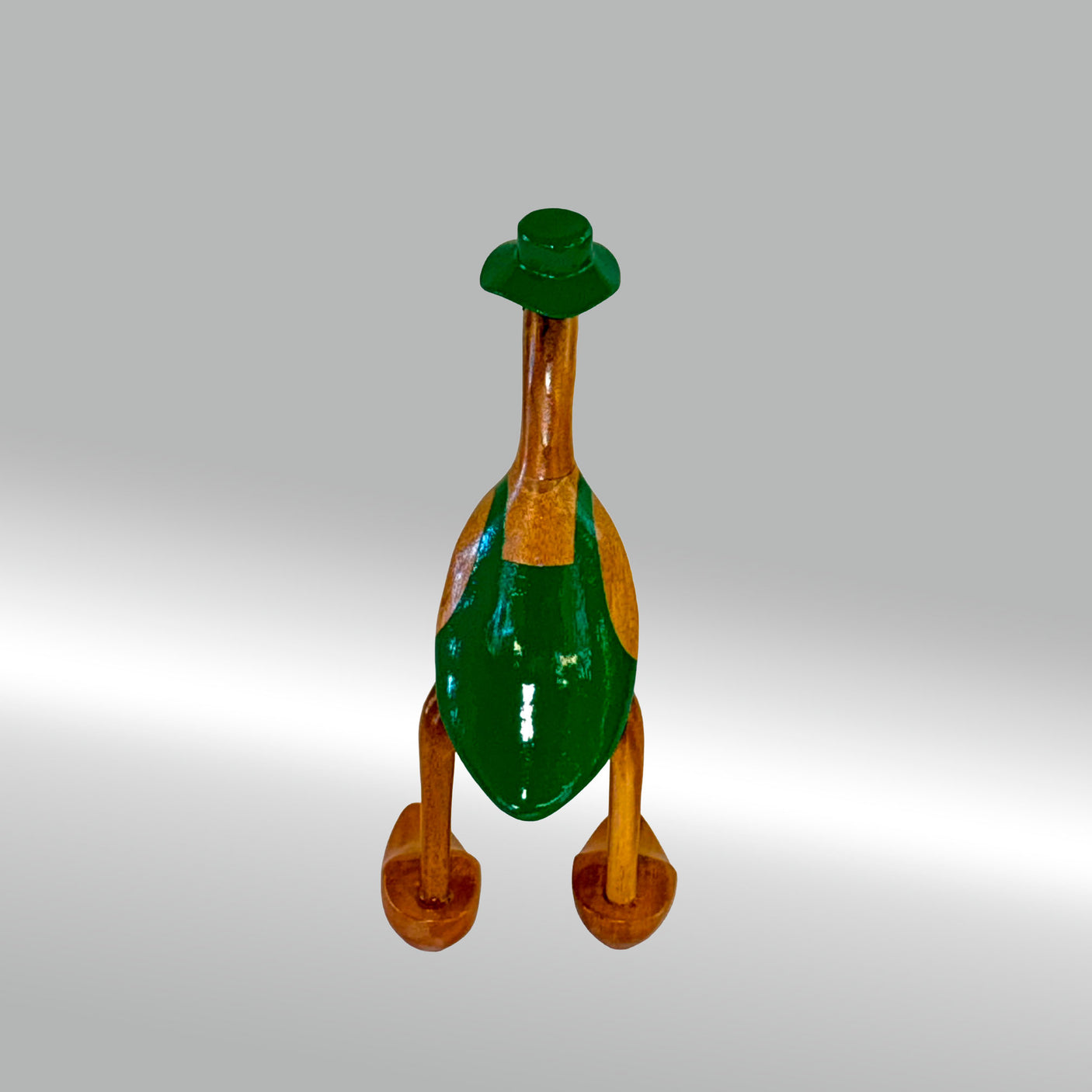 Ente Gärtner klein »Paul« grüne Schürze mit Tasche