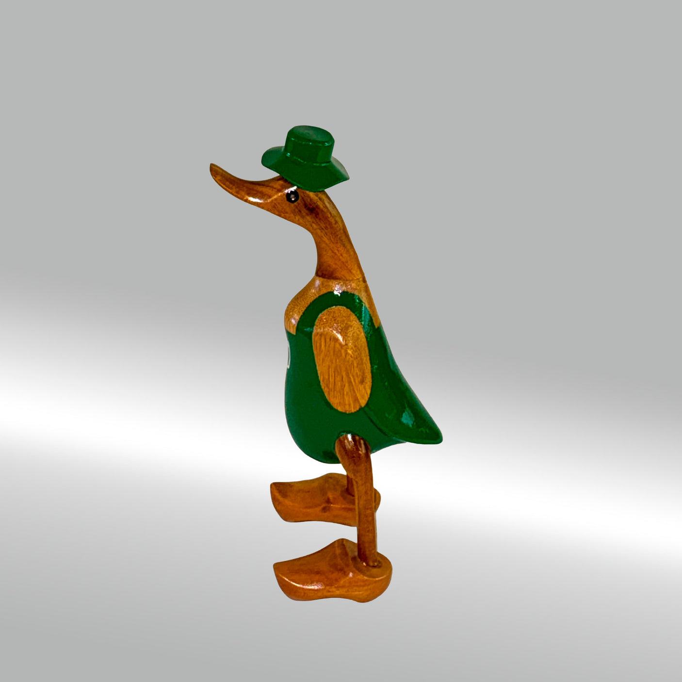 Ente Gärtner klein »Paul« grüne Schürze mit Tasche