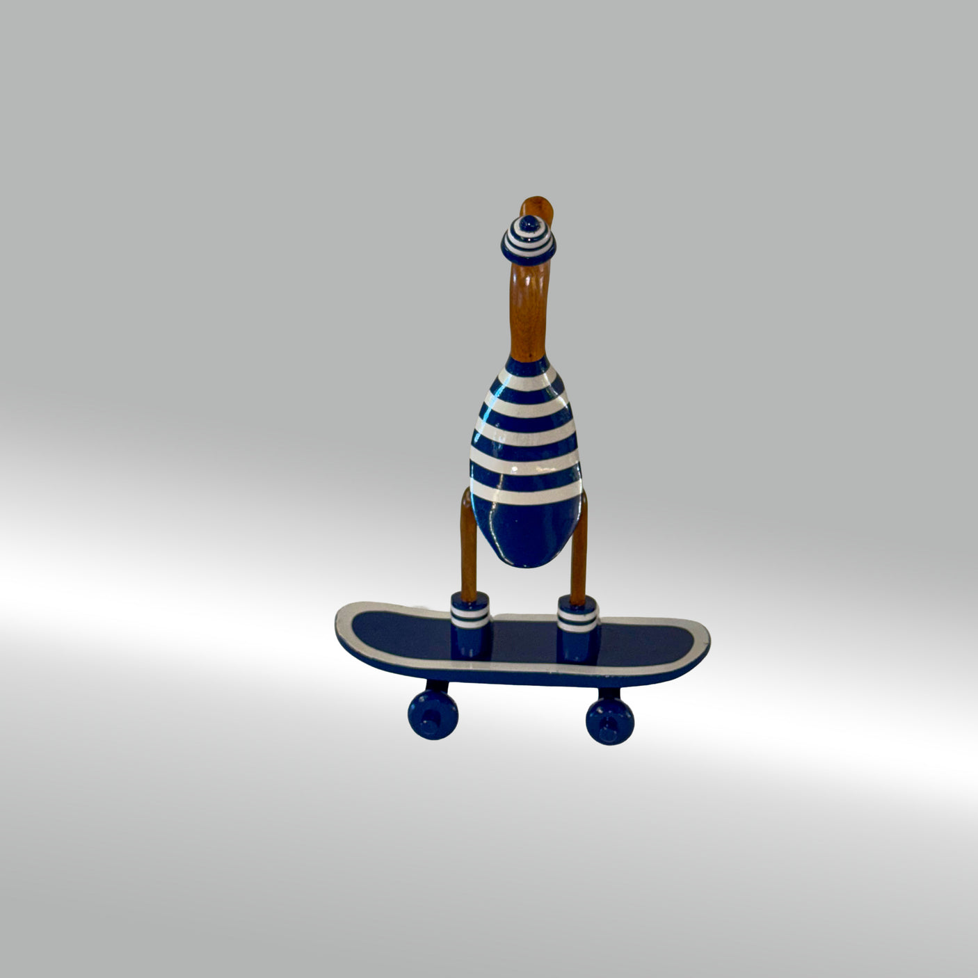 Ente Skateboard mittel »Coco« Board mit rollenden Rollen ca. 41 cm hoch