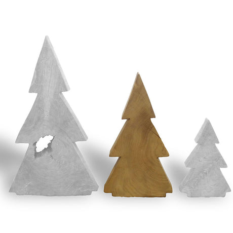 Teakwood Christmas tree medium - approx. 31 cm high