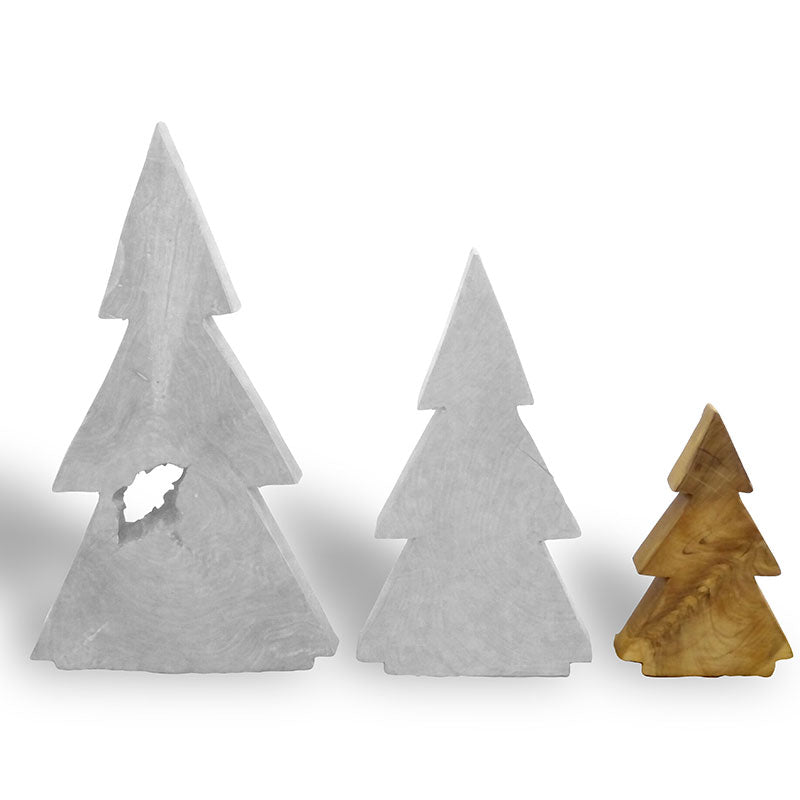 Teakholztannenbaum klein  - ca. 26 cm hoch