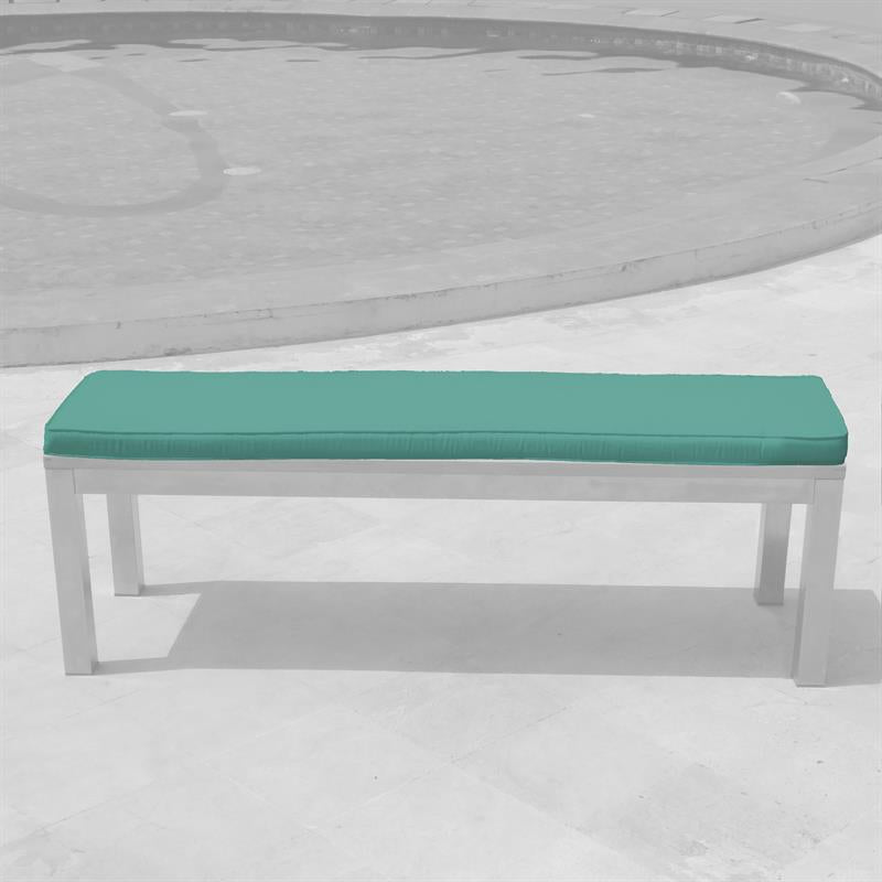 Coussin de banc pour banc sans dossier 140x40 cm Nagata