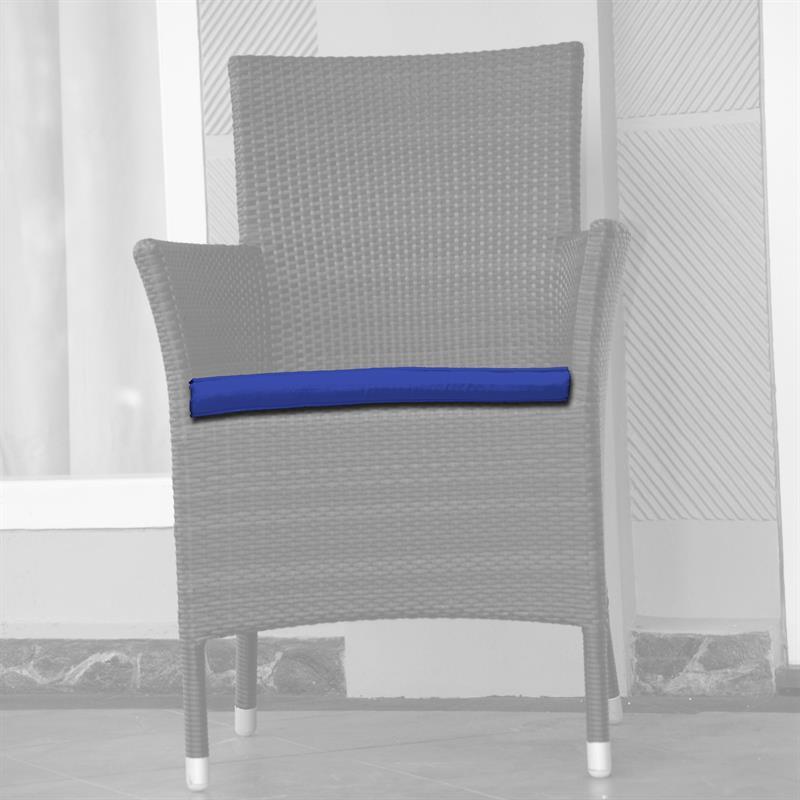 Coussin d'assise pour chaise Trinity avec accoudoirs 45/39 x 47 cm Résistant au soleil