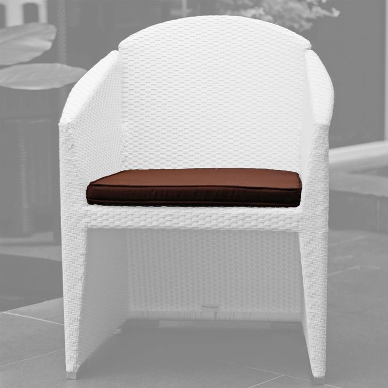 Coussin d'assise Sefid avec accoudoirs Sunproof 51x50