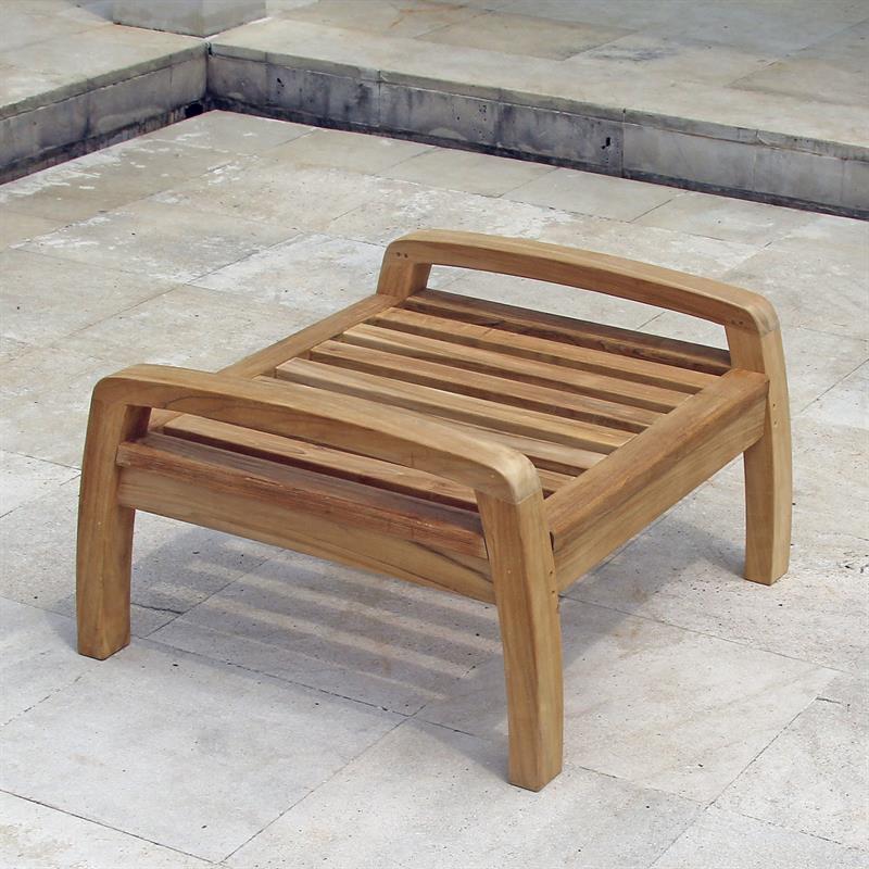 Corona Stool/Footstool 66.5 x 72 x 40 cm - Certified Teak GRADE A