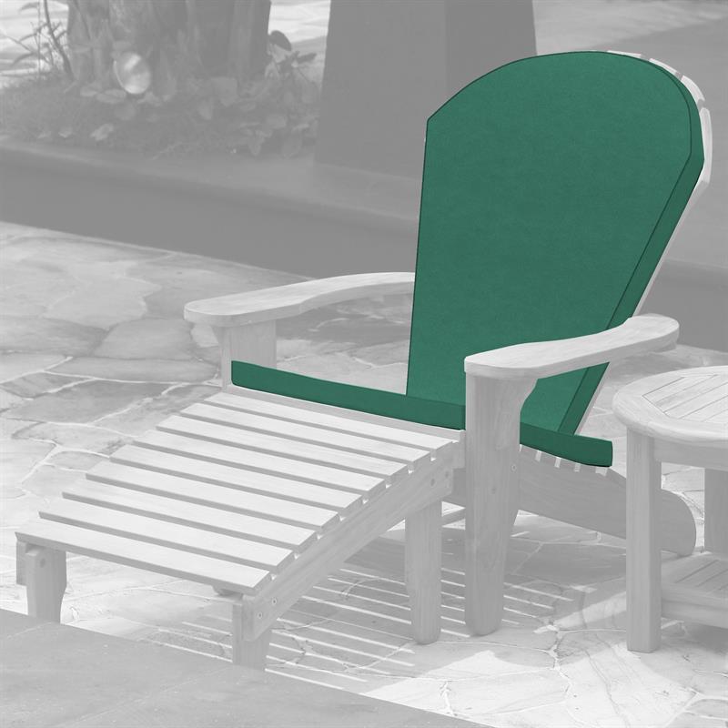 Coussins de chaise inclinable Adirondack American, résistants au soleil, 77/57 x 68/36/56 x 5,5 cm, 2 pièces