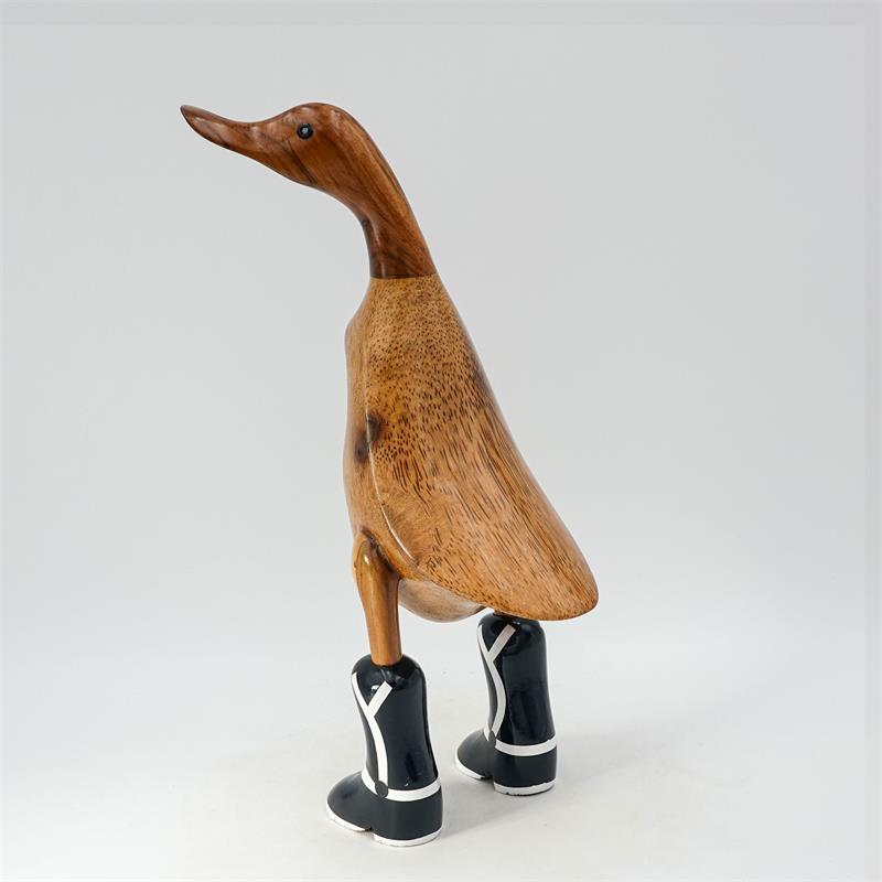 Duck Cowboy »Duck Hawkins« medium brown upright cowboy black boots