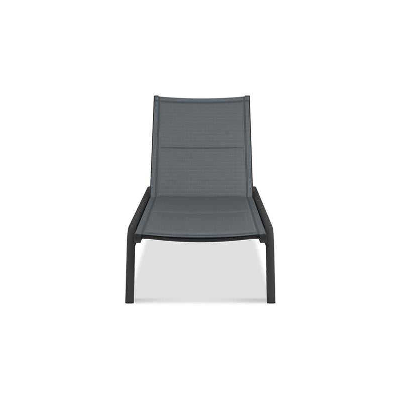 Gazelig lounger without armrest 195 x 68.7 x 32.5 cm aluminum and Batyline