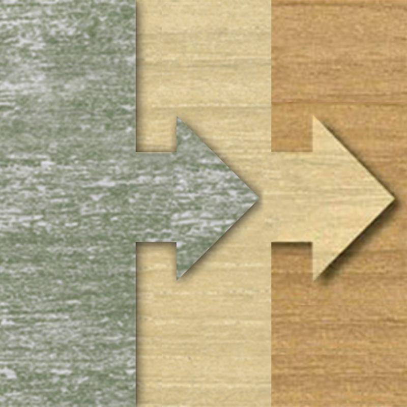 Teak 3-in-1 care set with teak protector