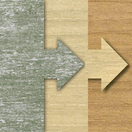 Teak 3-in-1 care set with teak protector