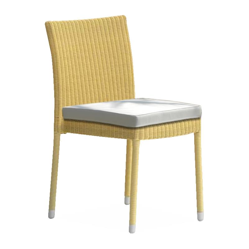 Coussin d'assise pour chaise empilable Lorraine 48x51 cm Nagata