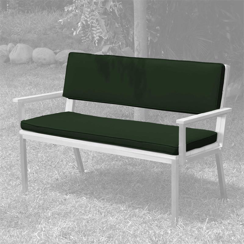 Ensemble de rembourrage pour banc Makan 122 Prestige 2 pièces. Coussin d'assise et coussin de dossier SunProof