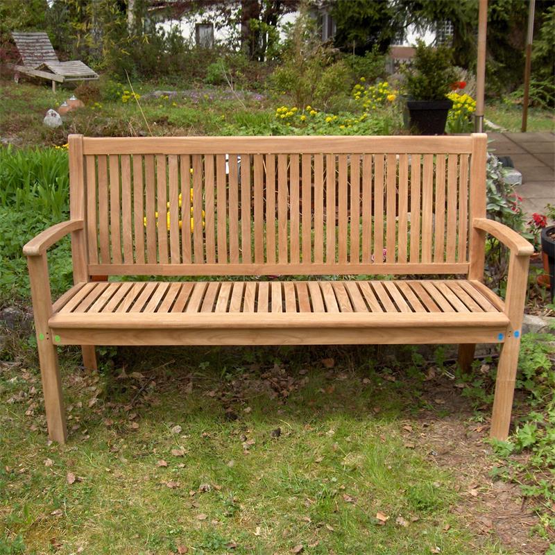 Madison Garden Bench 150 cm - Certified Teak GRADE A