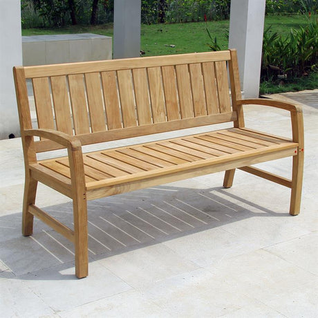 Corona Bench 150 cm - Certified Teak GRADE A