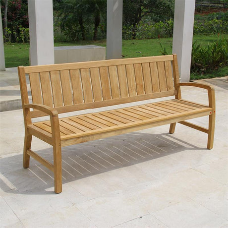 Corona Bench 180 cm - Certified Teak GRADE A