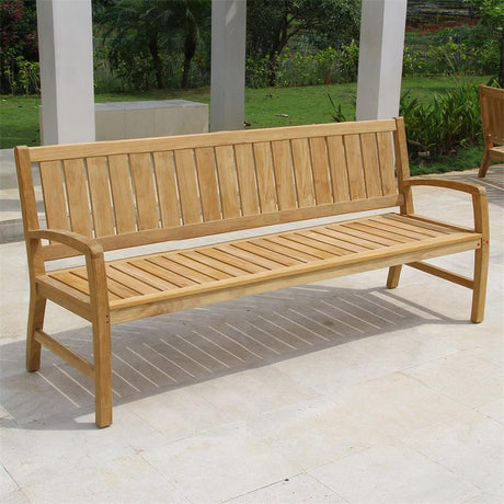 Corona Bench 200 cm - Certified Teak GRADE A