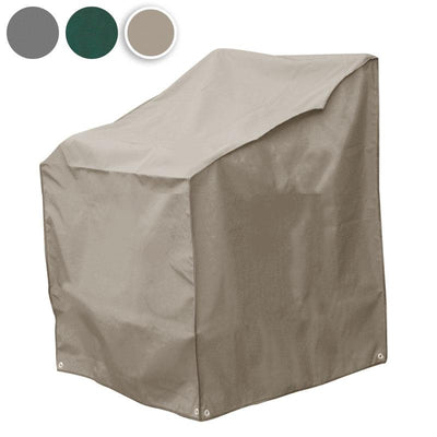 Housse pour Corona 1 place en tissu Teaksafe avec ourlet, œillets et tendeurs en caoutchouc