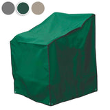 Abdeckung für Corona 1-Sitzer Material Teaksafe mit Saum, Ösen und Gummispannern