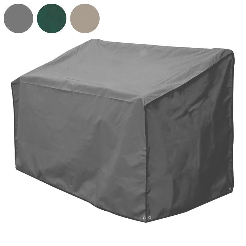 Abdeckung für Corona 2-Sitzer Material Teaksafe mit Saum, Ösen und Gummispannern
