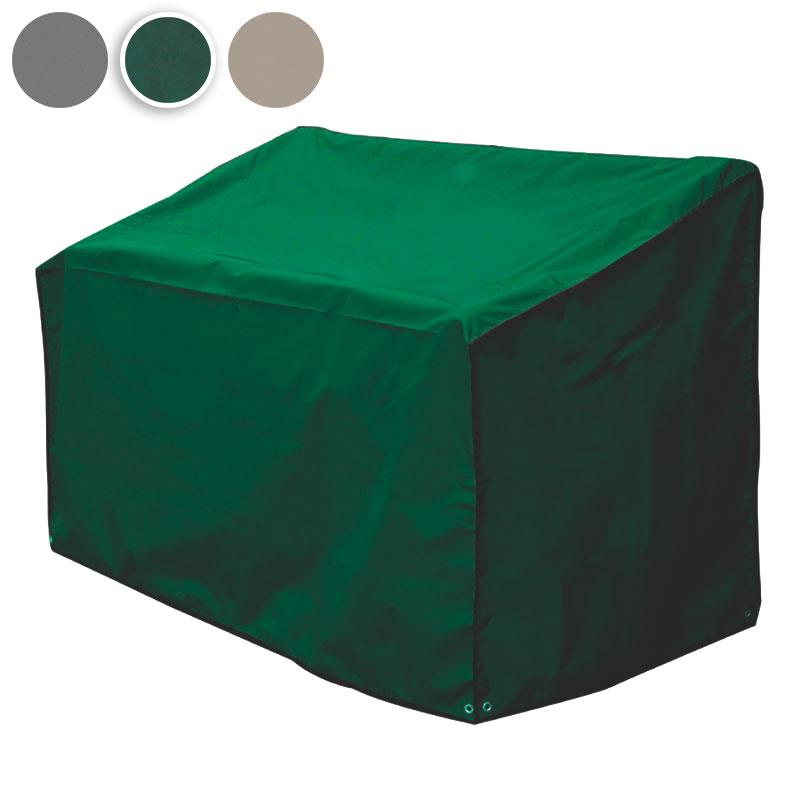 Abdeckung für Corona 2-Sitzer Material Teaksafe mit Saum, Ösen und Gummispannern