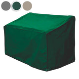 Abdeckung für Corona 2-Sitzer Material Teaksafe mit Saum, Ösen und Gummispannern
