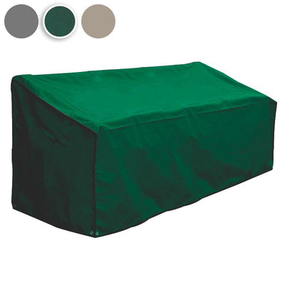 Housse pour Corona 3 places en tissu Teaksafe avec ourlet, œillets et tendeurs en caoutchouc