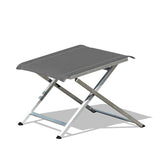 Repose-pieds et tabouret réglable Alzette en acier inoxydable avec Batyline