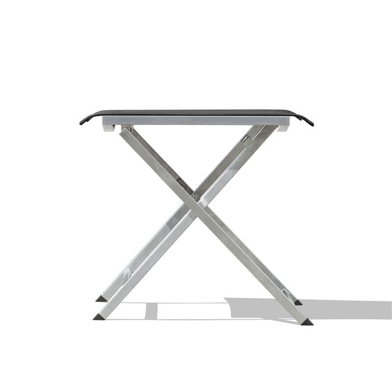 Repose-pieds et tabouret réglable Alzette en acier inoxydable avec Batyline