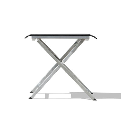 Repose-pieds et tabouret réglable Alzette en acier inoxydable avec Batyline