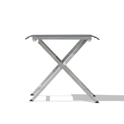 Repose-pieds et tabouret réglable Alzette en acier inoxydable avec Batyline