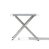 Repose-pieds et tabouret réglable Alzette en acier inoxydable avec Batyline