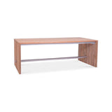 Clio dining table 200 x 100 x 75 cm recycled teak brushed and stainless steel