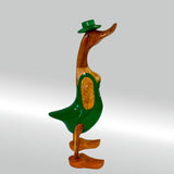 Ente Gärtner groß »Roy« grüne Schürze mit Tasche