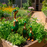 Ente Gärtner groß »Roy« grüne Schürze mit Tasche