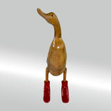 Ente Topmodel groß »Kim« mit roten High Heels