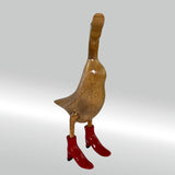 Ente Topmodel groß »Kim« mit roten High Heels