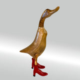 Ente Topmodel groß »Kim« mit roten High Heels