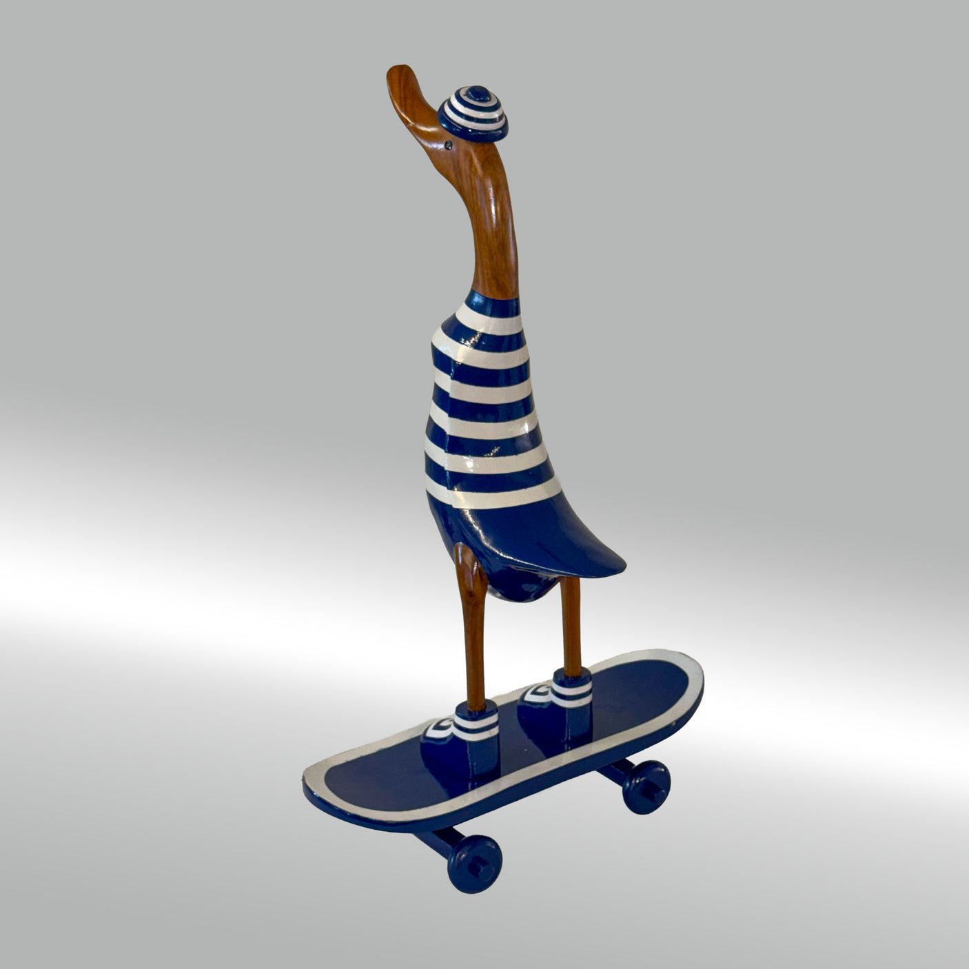 Ente Skateboarder groß »Keegan« Board mit rollenden Rollen  ca. 57 cm hoch