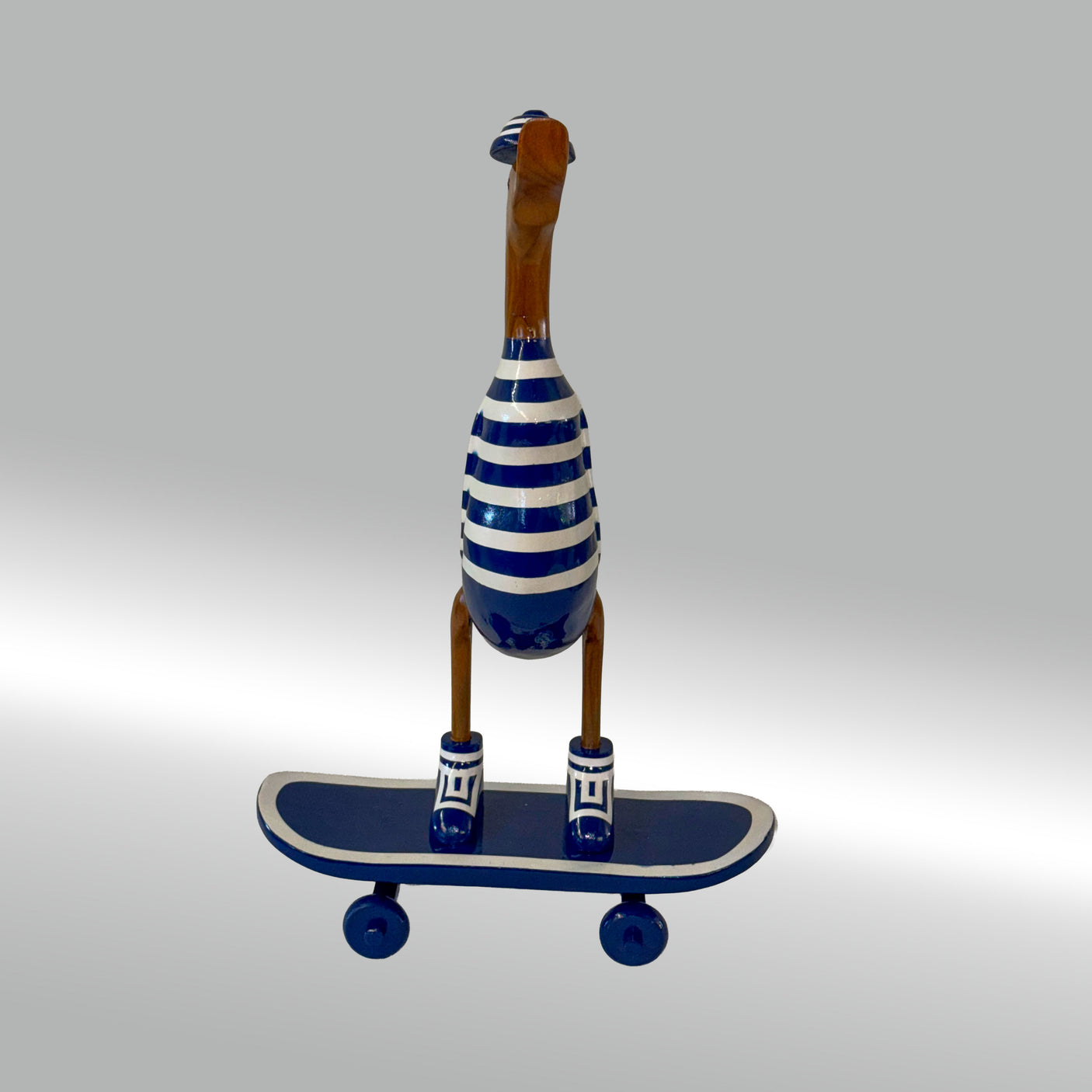 Ente Skateboarder groß »Keegan« Board mit rollenden Rollen  ca. 57 cm hoch