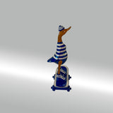 Ente Skateboard  mittel »Coco« Board mit rollenden Rollen  ca. 41 cm hoch