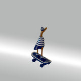 Ente Skateboard  klein »Arisa« Board mit rollenden Rollen ca. 36 cm hoch