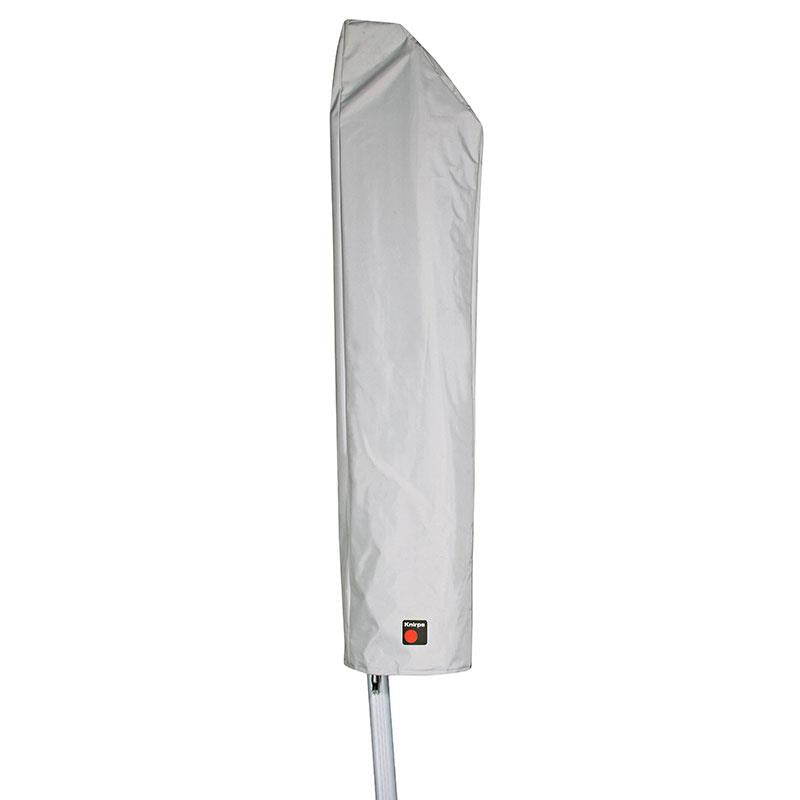 Housse de protection pour Knirps Pendel 275x275 cm grise avec fermeture éclair et tige de commande