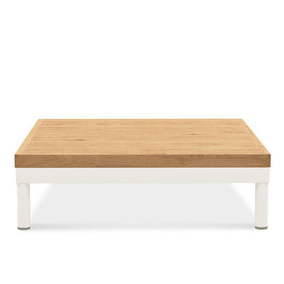 Lisse Beistelltisch Teak mit Aluminium