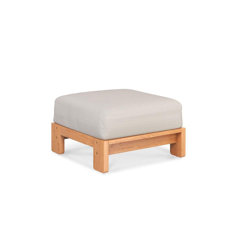 Pouf/tabouret Rae Sofa 75 x 75 x 39 cm - Teck recyclé