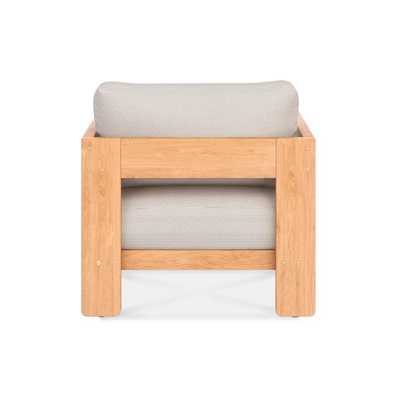 Rae 1-seater sofa 84 x 88 x 63.5 cm - Recycled teak