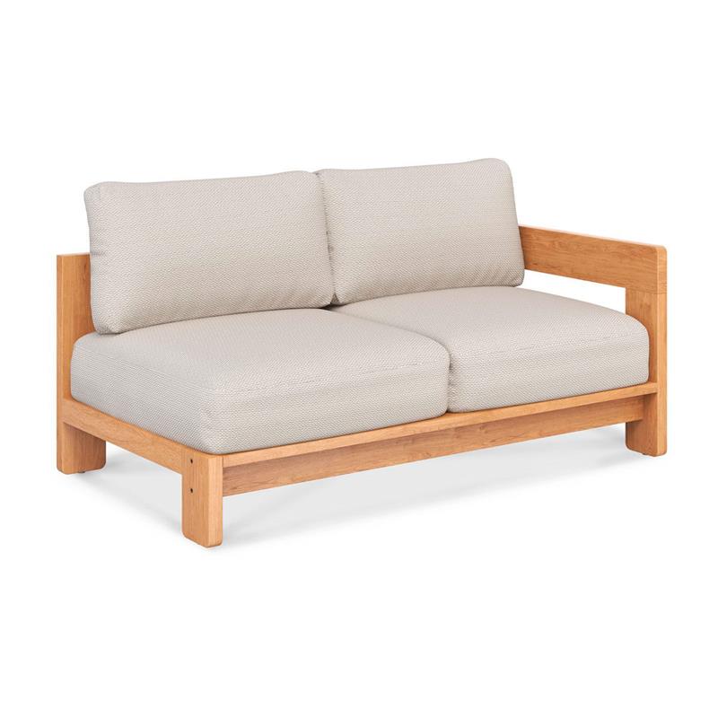 Module latéral gauche du canapé Rae 154 x 88 x 63,5 cm - Teck recyclé
